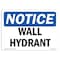 Signmission OSHA Notice, 5" Height, Wall Hydrant Sign, 7" X 5", Landscape OS-NS-D-57-L-18895 - alternate 1